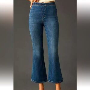NWOT Pilcro Pull-on Mid-rise Crop Flare Jeans Size 3X